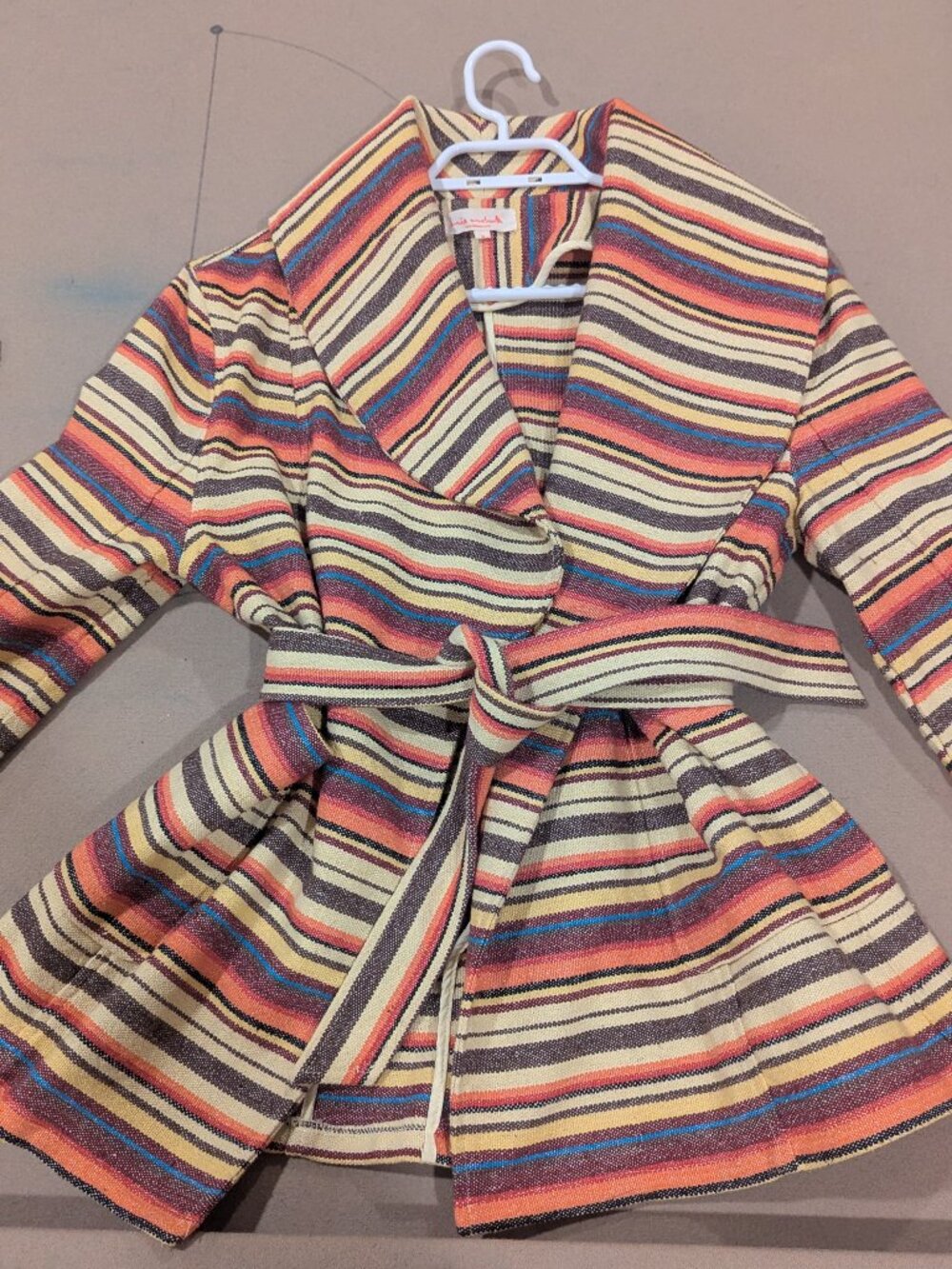 Mia Melon knitted coat